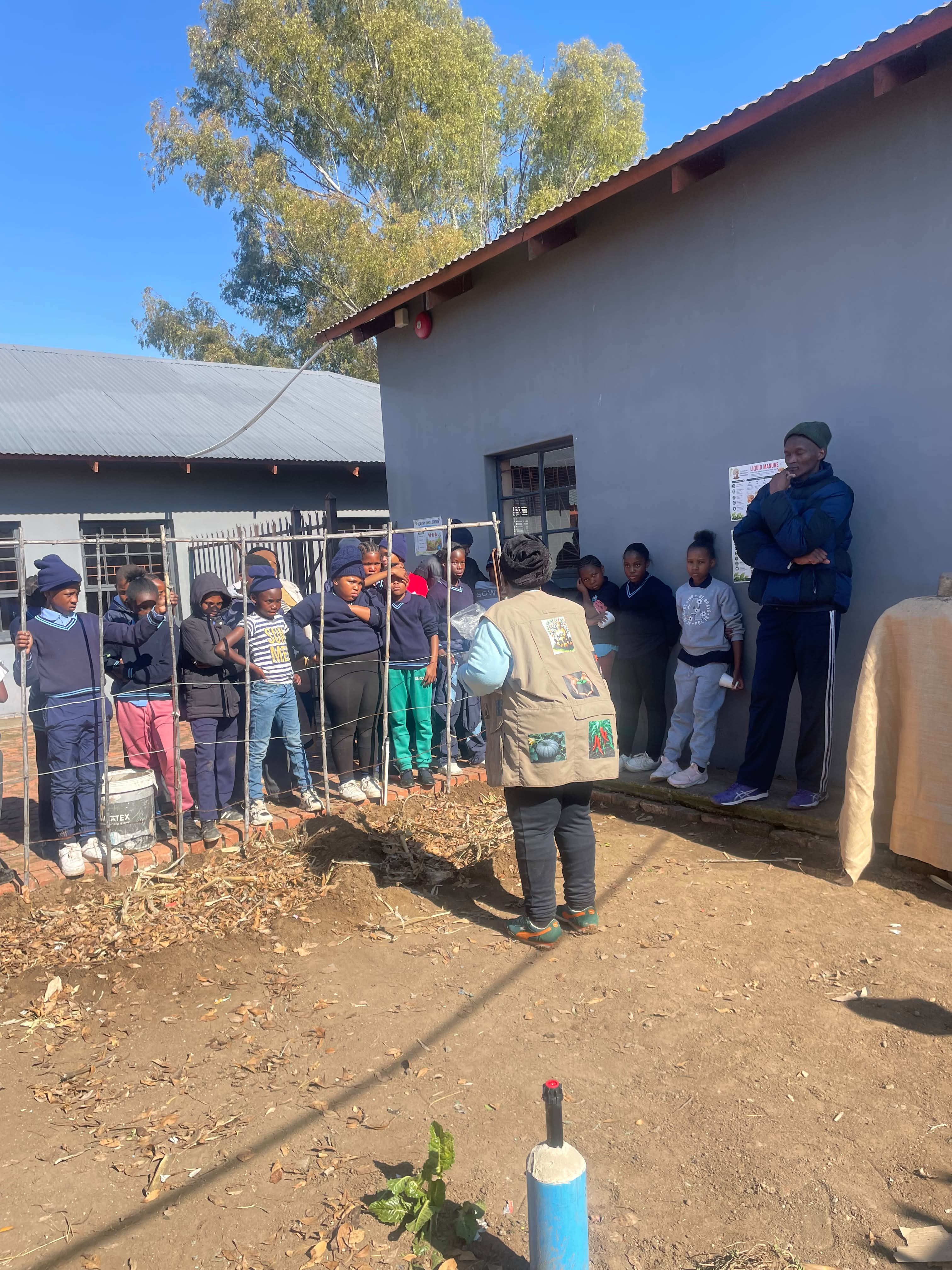 Grade 5 learners — Soil to Soul, Maryvale Primary School