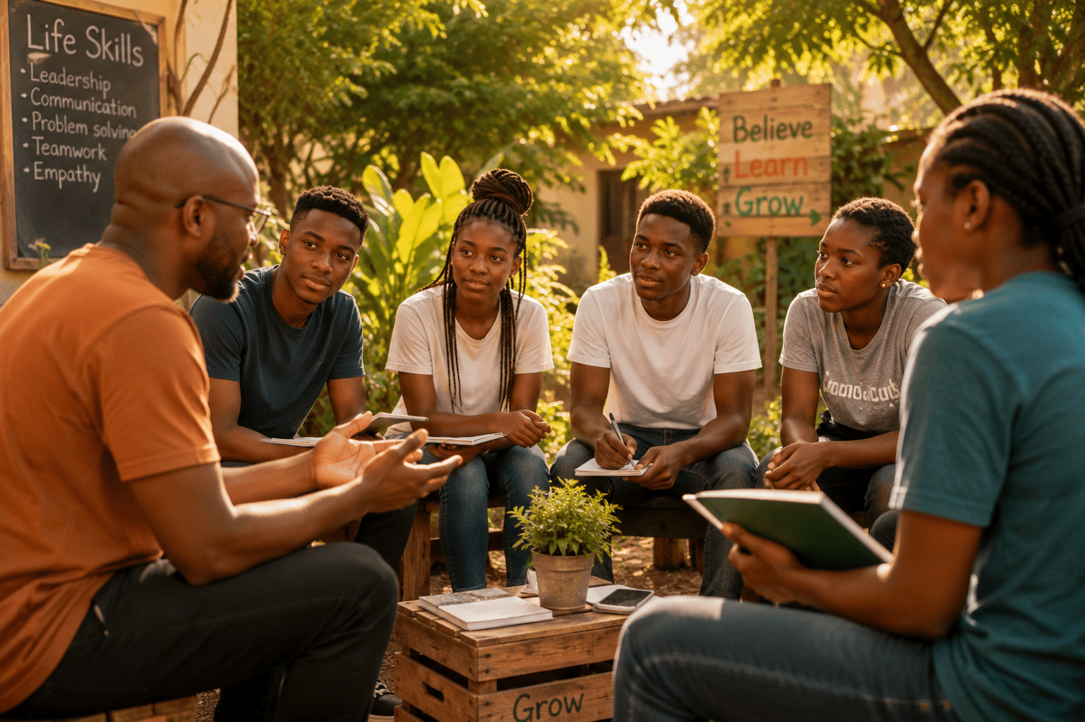 Community members together